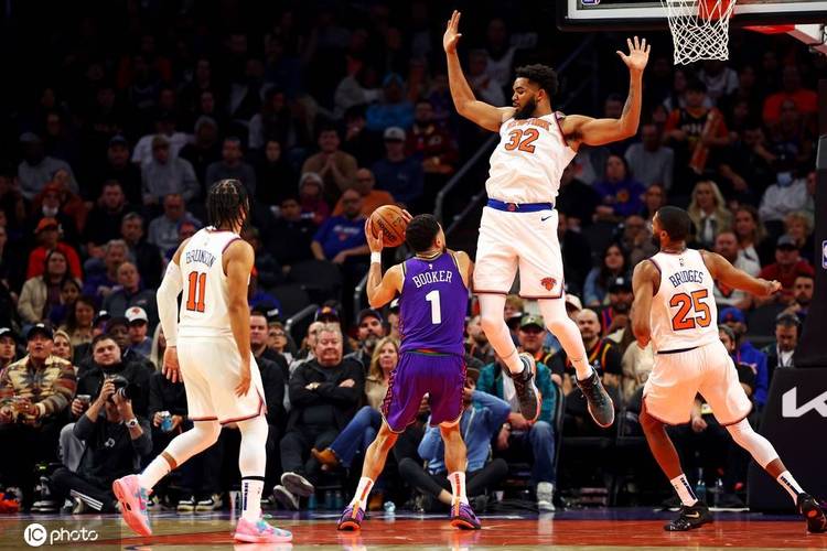 哈特可出战！尼克斯对阵奇才首发：布伦森 大桥 沙梅特 OG 唐斯